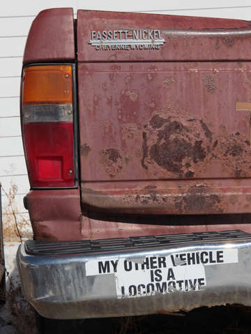 Other vehicle is a locomotive