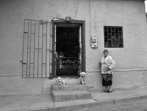 Street scene pisco elqui