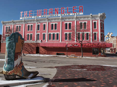 Big boot in cheyenne