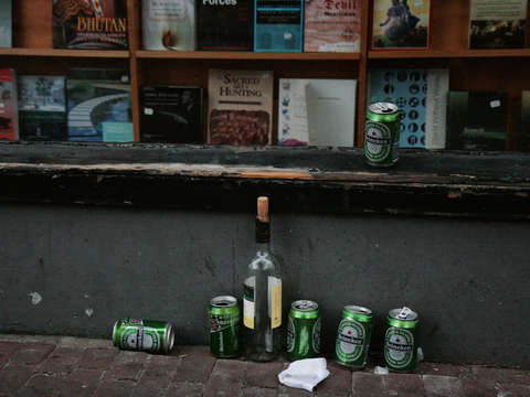Empties in amsterdam