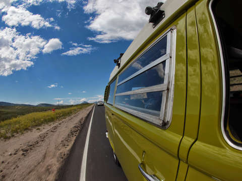Highway volkswagen van