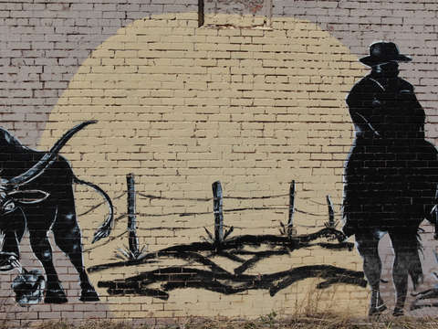 West texas mural