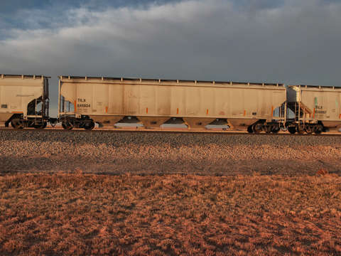West texas train cars