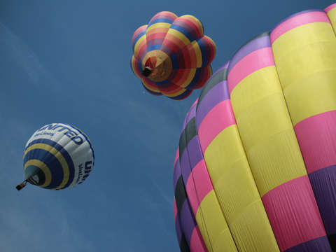 Three balloons