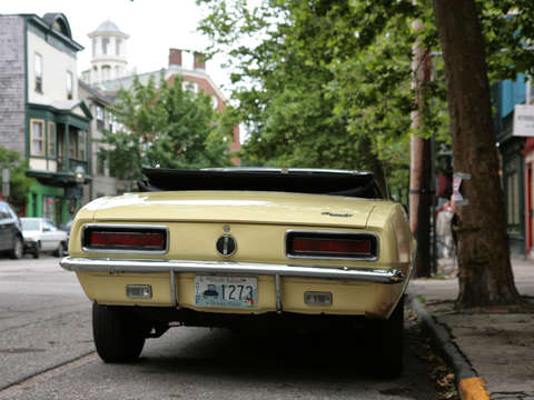 Yellow camaro in rhode island