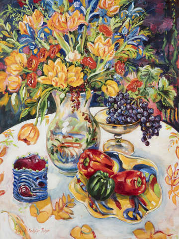 Smorgasbord still life