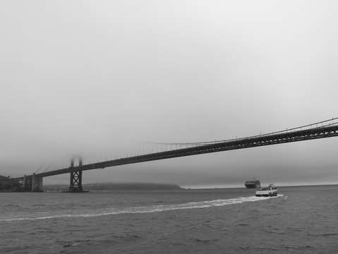 Ships passing