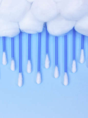 Cotton rain