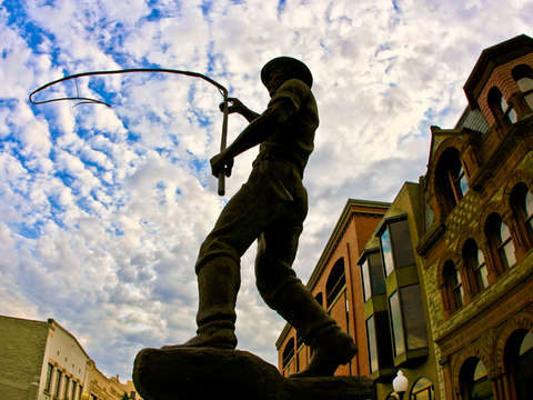 Statue in helena