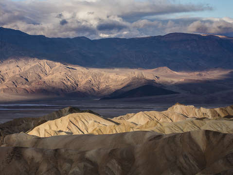Early light in death valley