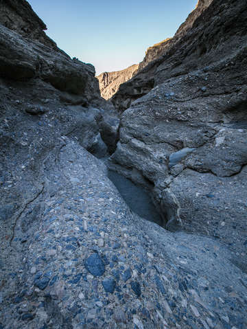 Mosaic canyon rocks