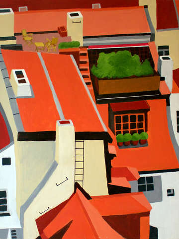 Czech republic rooftops 2
