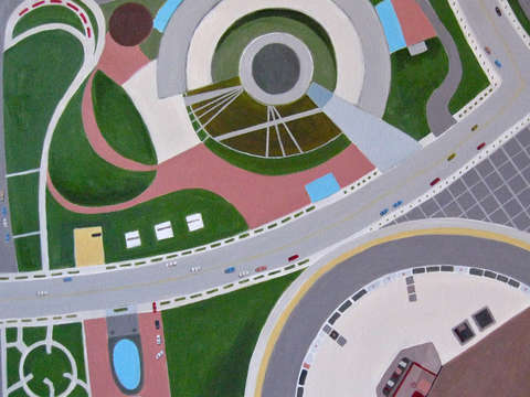 Looking down from totonto