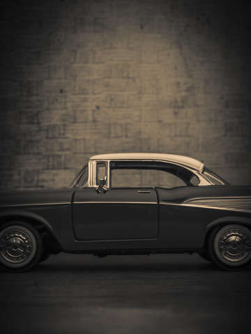57 chevy belaire black and white 1
