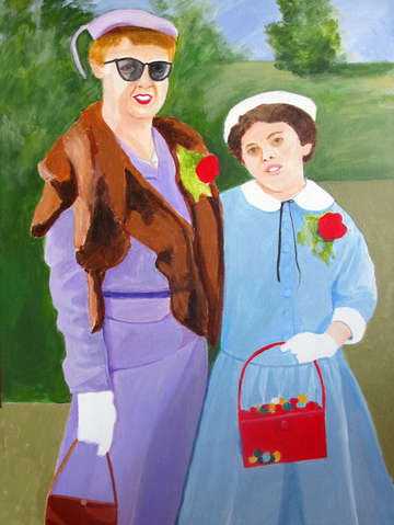 Jeanette and maribeth