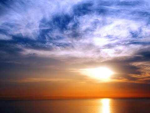 Colors of sunrise