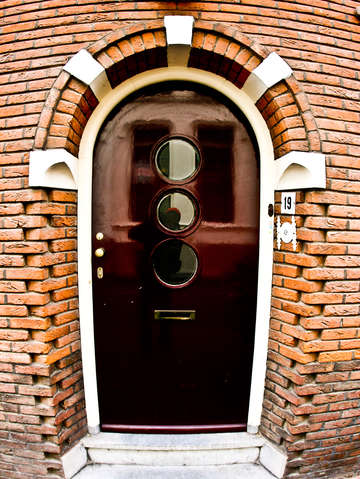 Cool front door in utrecht