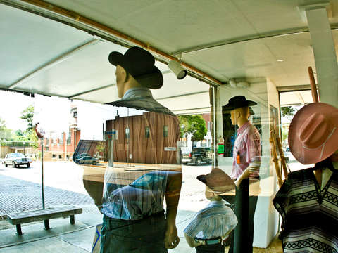 Dodge city window display