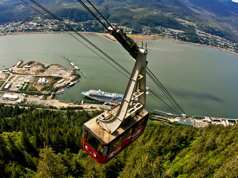 Gondola in juneau alaska