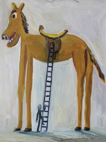 Get back up on your high horse