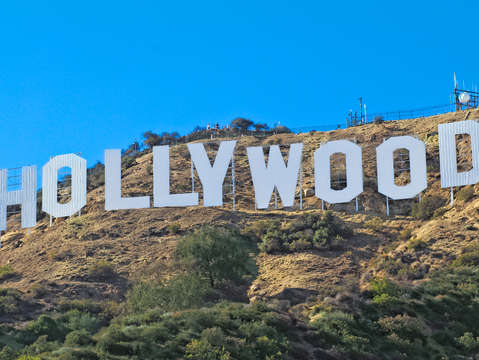 Hollywood sign