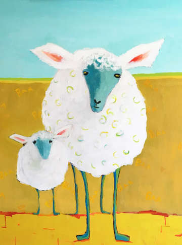 Baby sheep