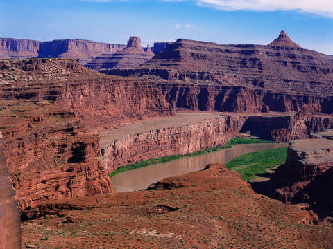 Colorado River from the White Rim