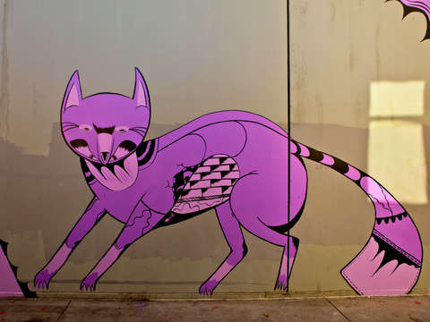 Purple fox