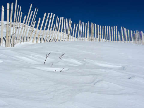 Snow fence arapahoe basin