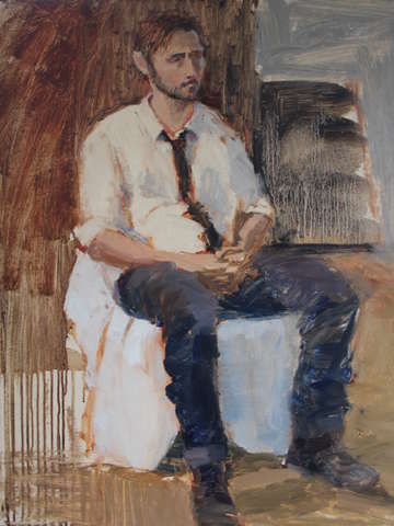 Waiting for the interview