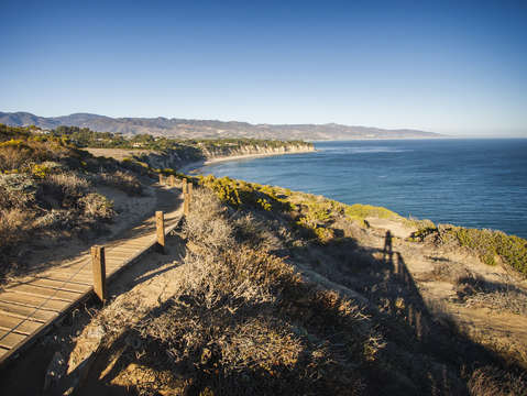 California coastline from point dume