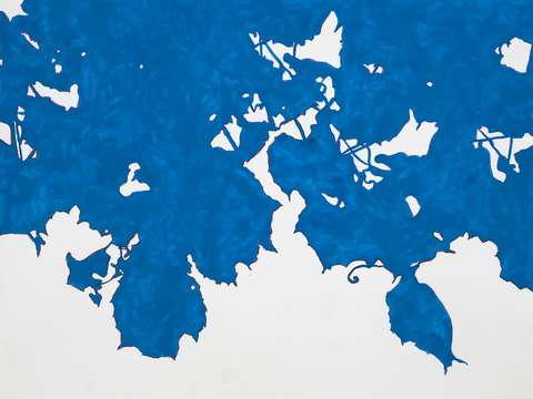 Blue leaves iii