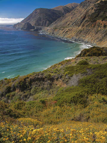 Highway 1 and the big sur coast