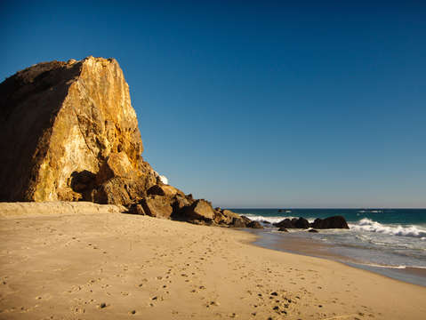 Point dume at zuma beach