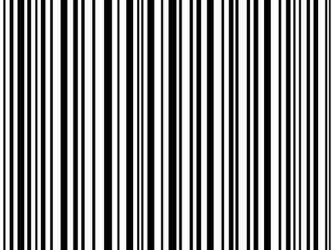 Lines 7 black white