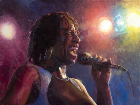 Gjai sings the blues
