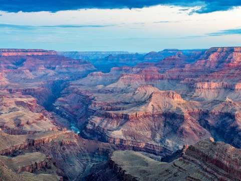 Sunrise from desert view