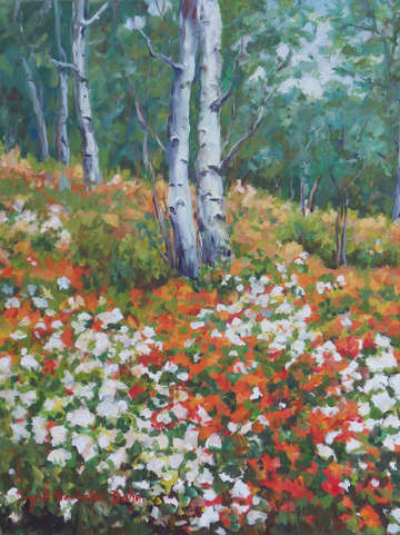Flowered forest