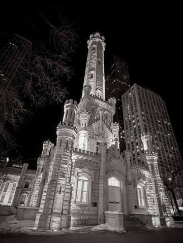 Chicago water tower