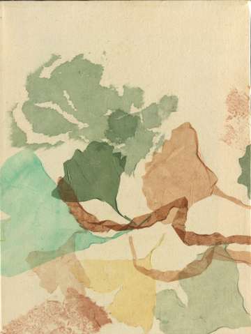 Gingko triptych panel 2