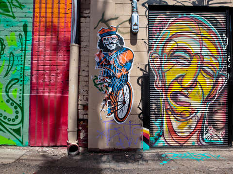 Denver alley graffiti