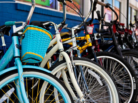 One basket several bikes