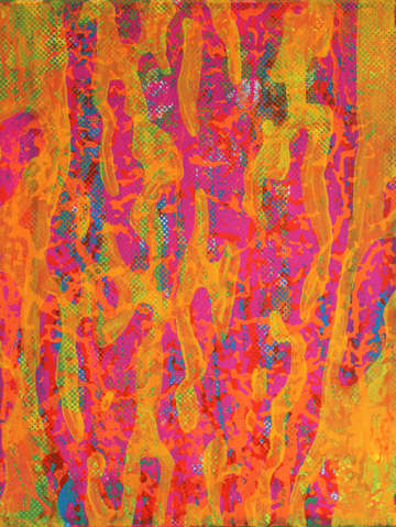 Vivid fluorescent yellow mammoth bristol cub run