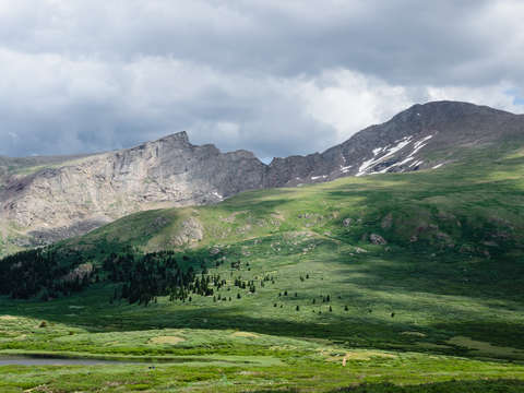 Mt bierstadt and the sawtooth