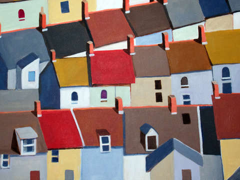 London terraced buildings