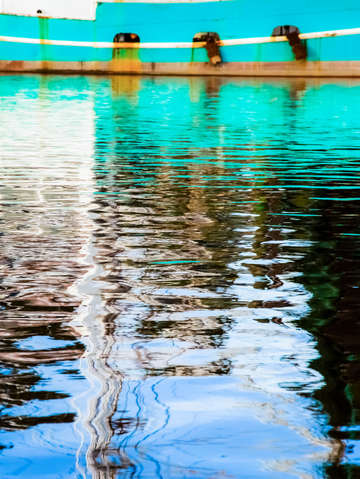 Turquoise reflections 1