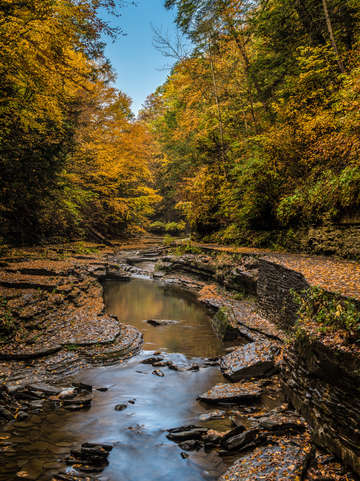 Watkins glen upper gorge