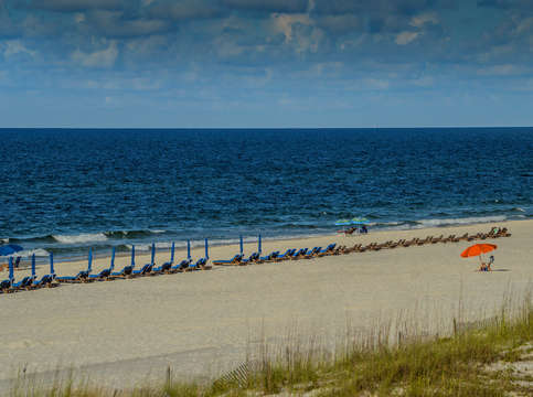 Alone on the beach with my chairs