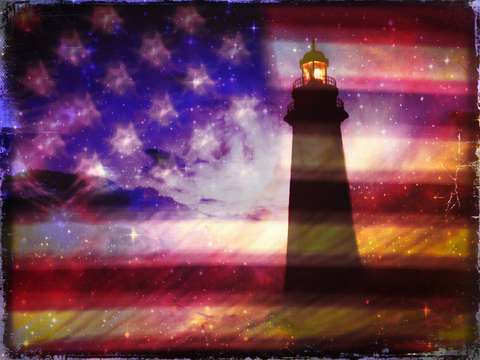 Lighthouse of freedom