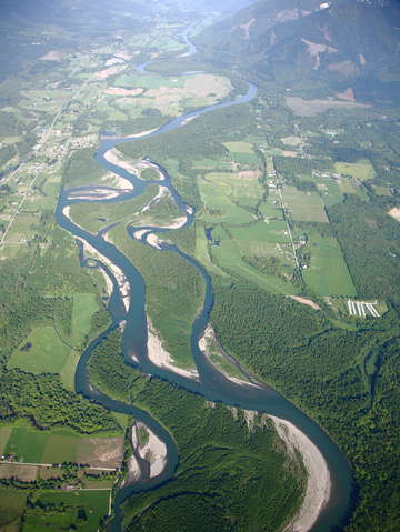 Upper skagit aerial